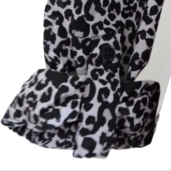 Style & Co Button Down Animal Print Shirt 16W - Picture 5 of 8